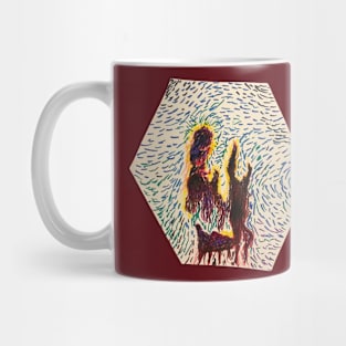 Colorful Space Nebula Mug